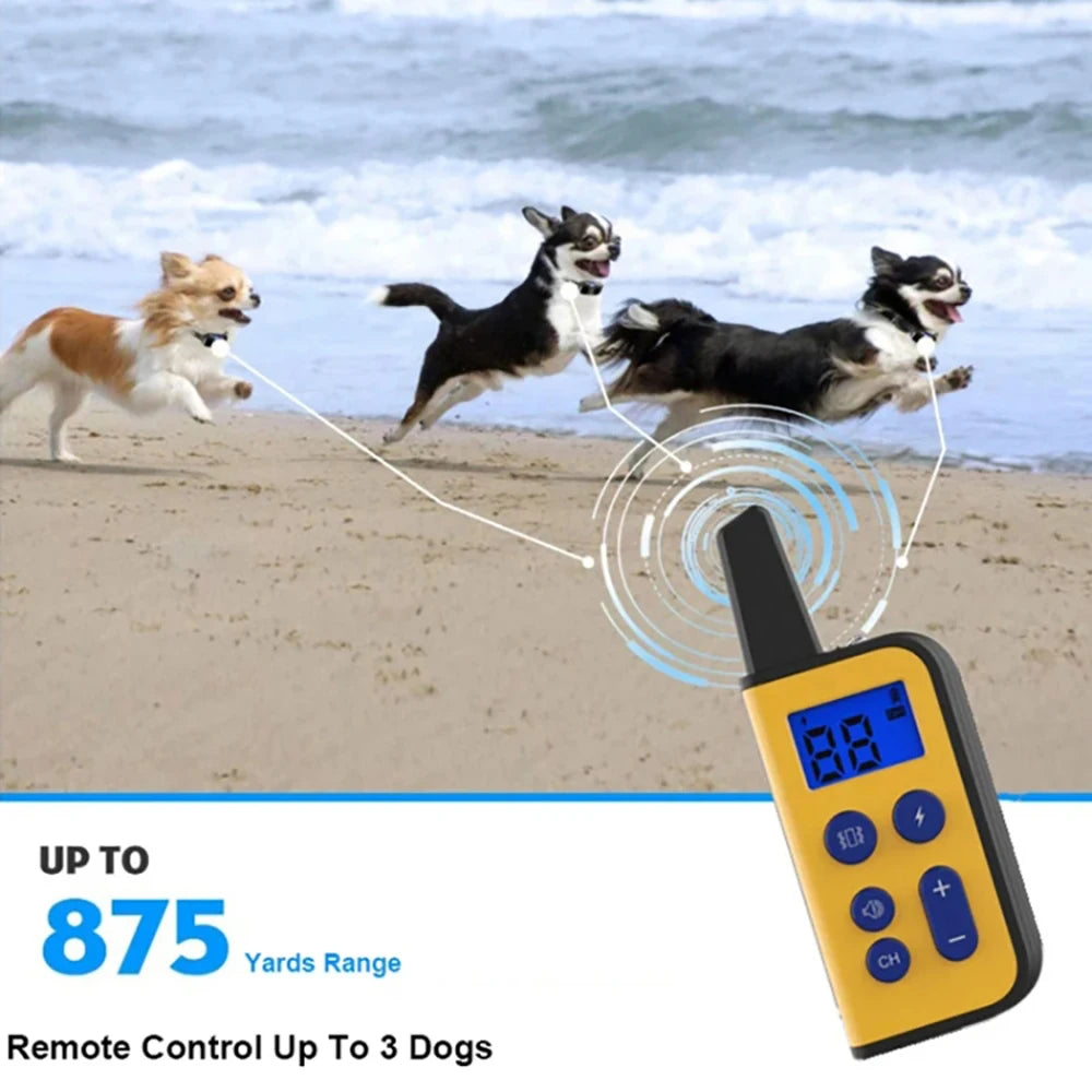 Dog Training Collar 800m Pet Remote Control