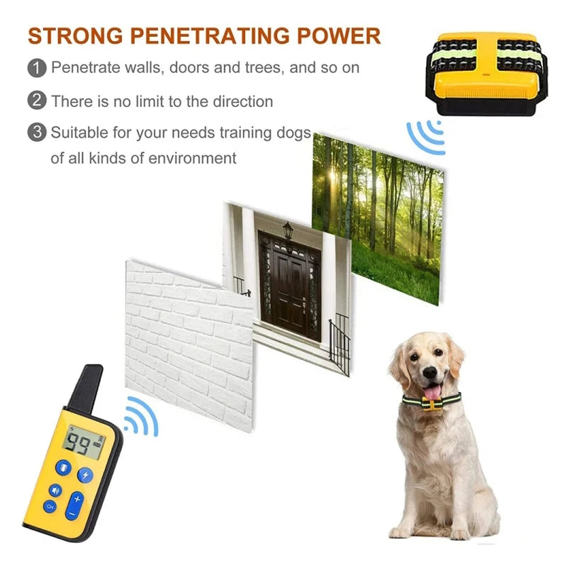 Dog Training Collar 800m Pet Remote Control