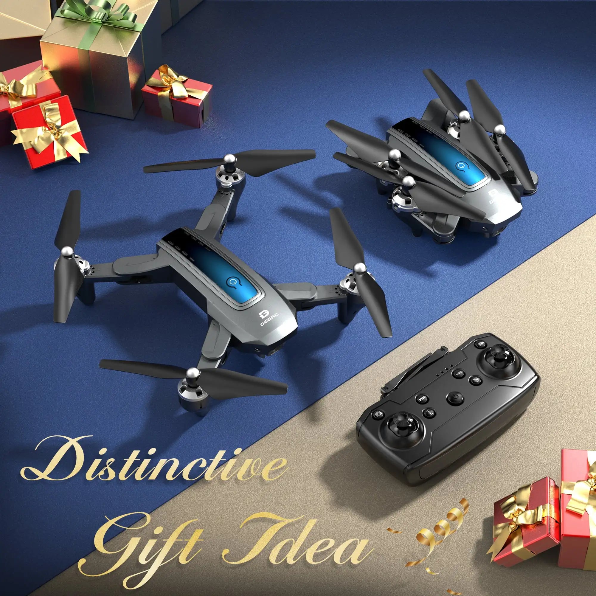 Deerc D10 Drone – 1080P FHD FPV