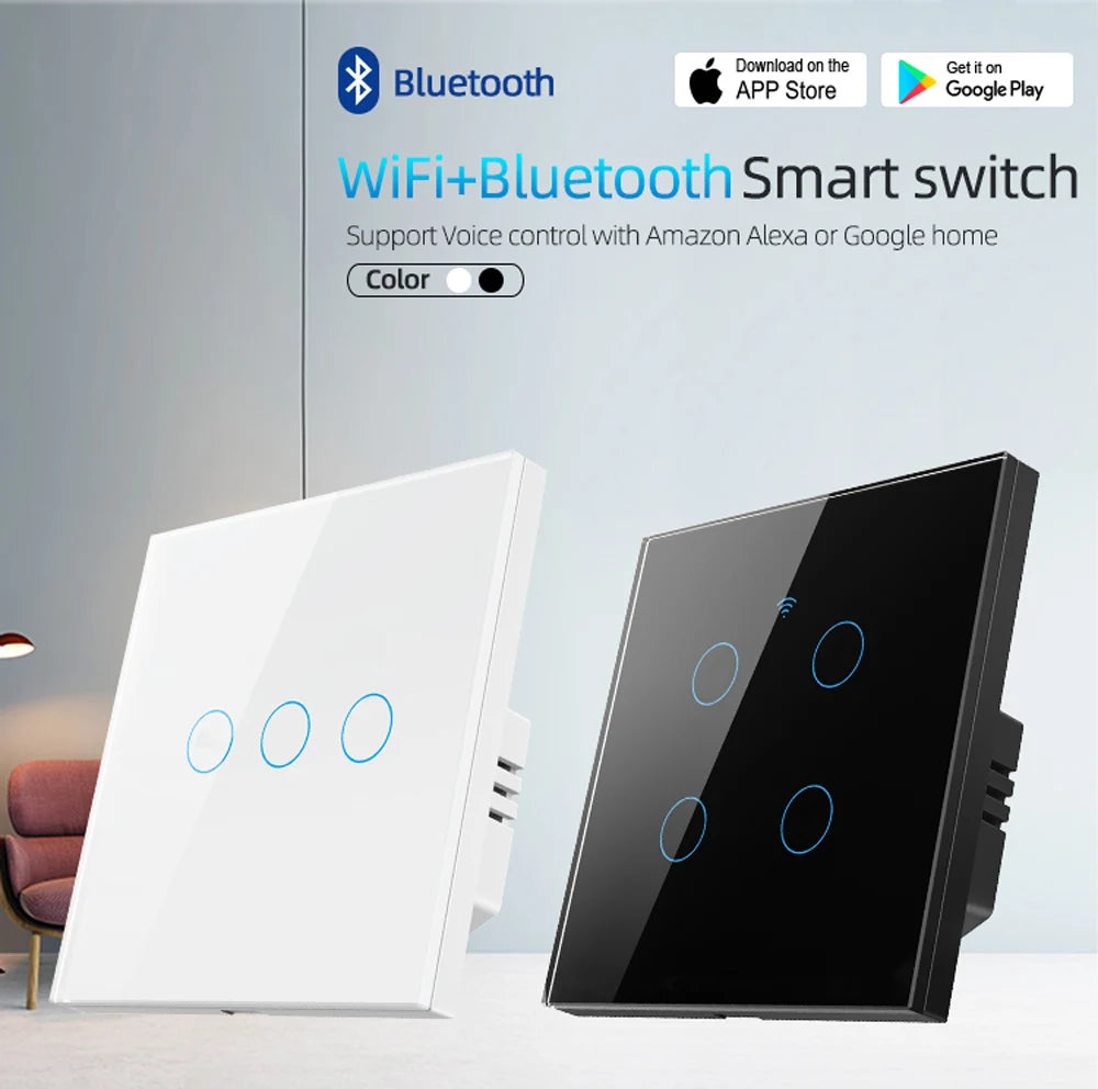 WiFi Smart Touch Wall Switch EU