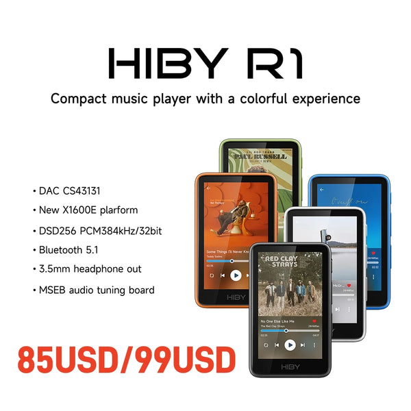 HiBy R1 HiFi Audio Music Player