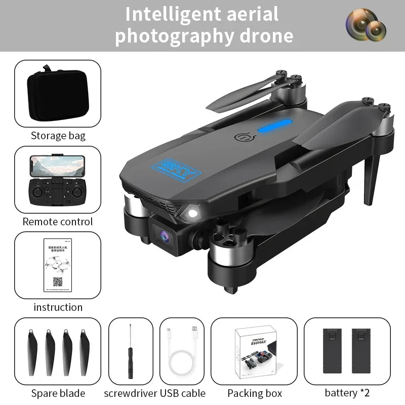 E88MAX Brushless HD Dual Camera Drone