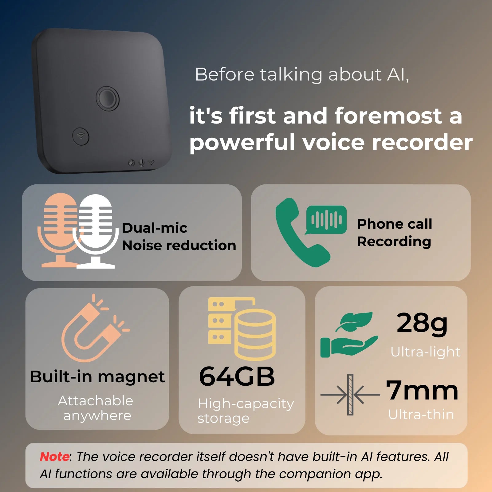 AI Voice & Call Recorder