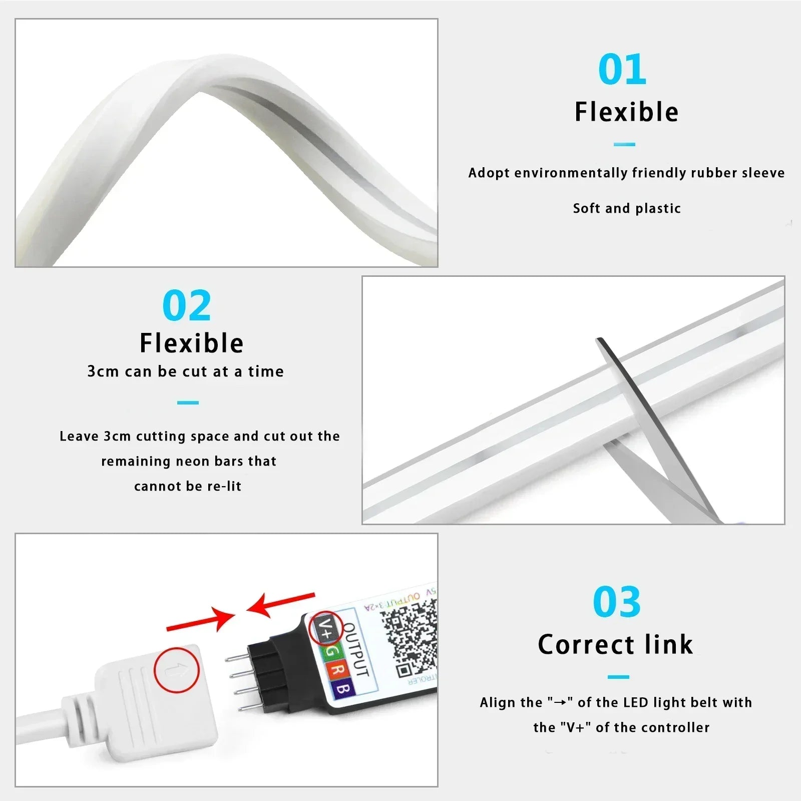 Smart RGB Neon LED Strip Light