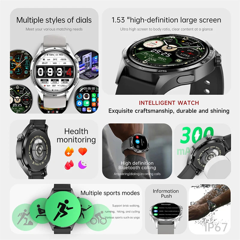 Huawei GT5 Pro Smartwatch – GPS, NFC, AMOLED, Bluetooth Call, IP67 Waterproof
