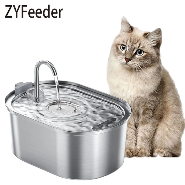 Smart Automatic Pet Water Fountain – Cat & Dog Water Dispenser