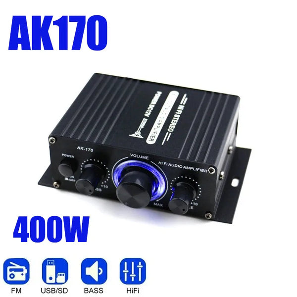 AK170 Mini Digital Power Audio Amplifier