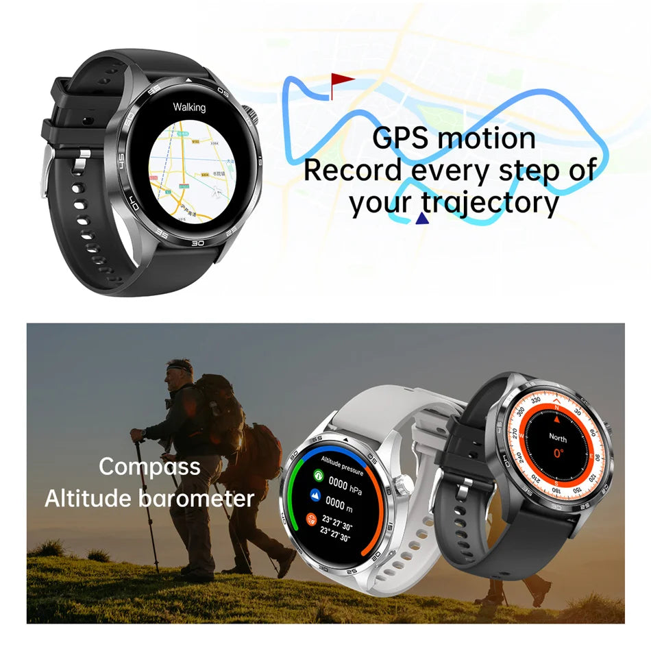 Huawei GT5 Pro Smartwatch – GPS, NFC, AMOLED, Bluetooth Call, IP67 Waterproof