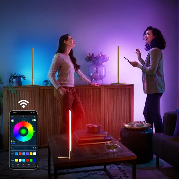 Smart RGBCW Table Lamp – Music Sync & App Control
