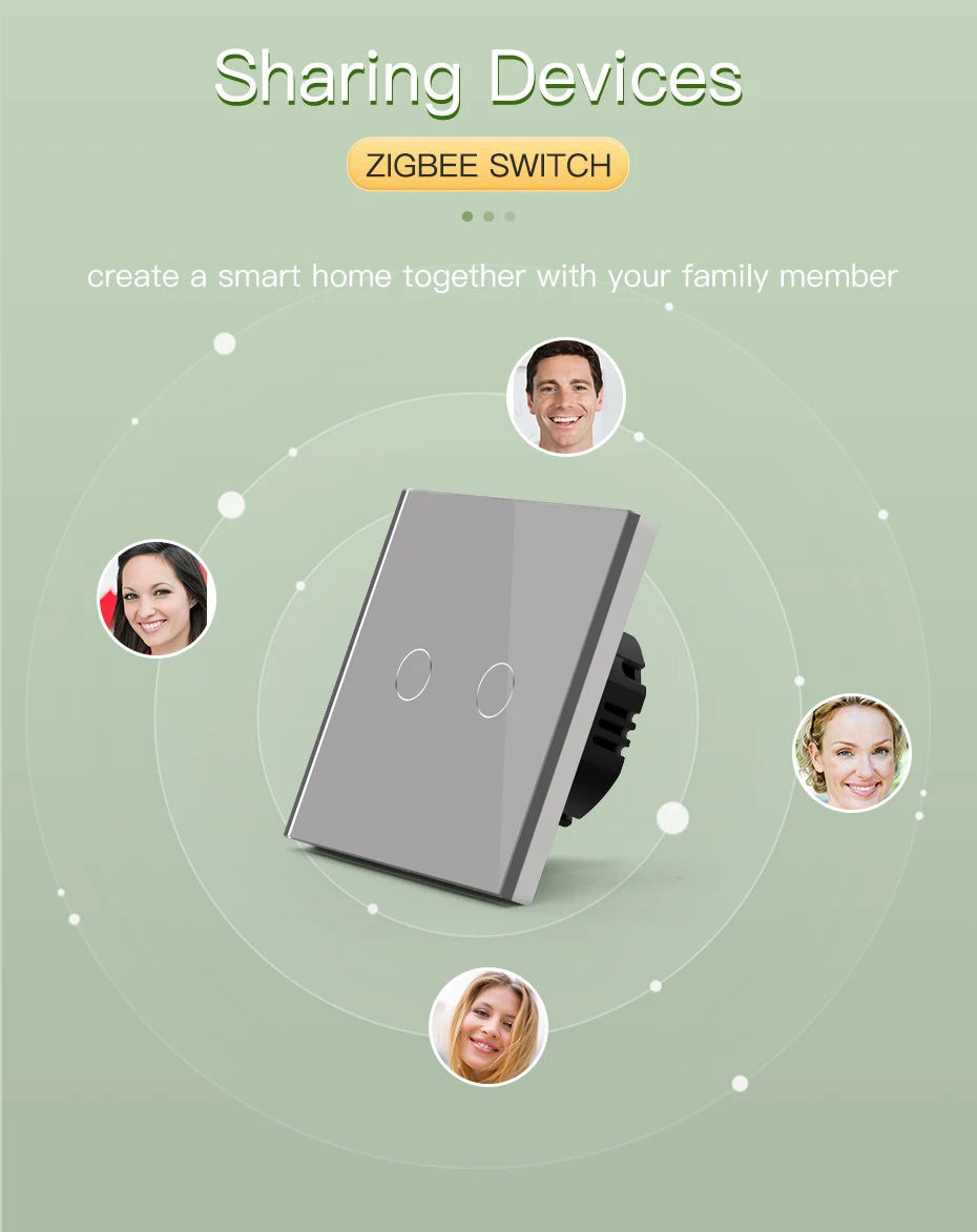 BSEED Zigbee Touch Light Switches