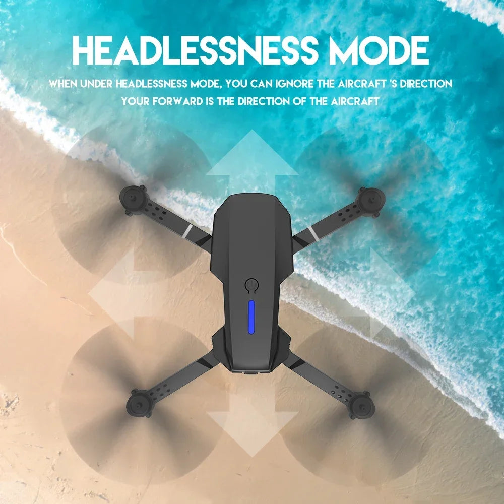 E88 Pro FPV Drone – 4K/1080P HD Camera, WiFi, Foldable RC Quadcopter