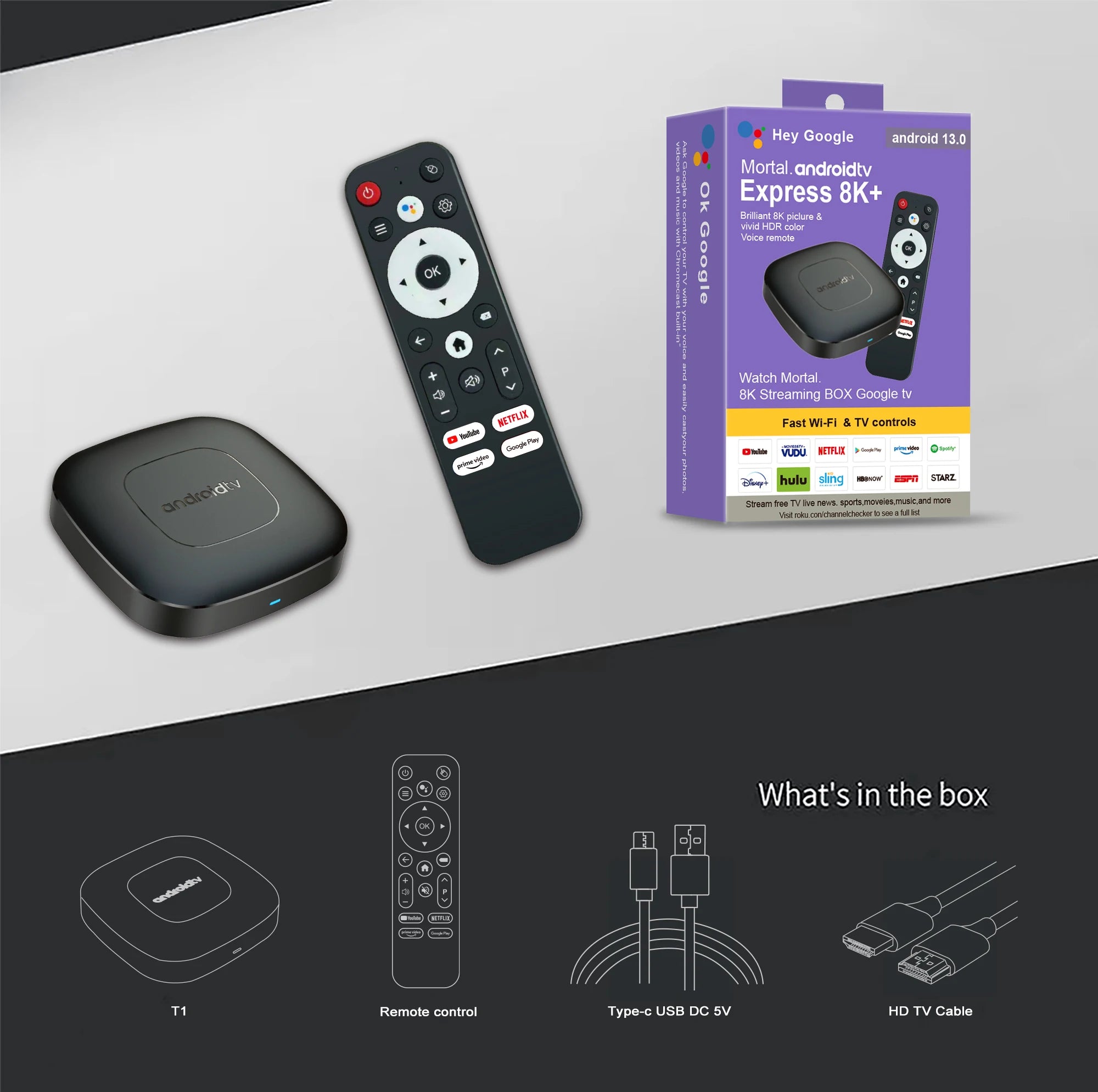 Mortal T1 Smart Streaming Media Player