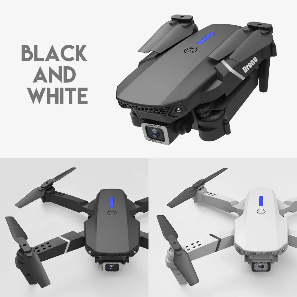 E88 Pro FPV Drone – 4K/1080P HD Camera, WiFi, Foldable RC Quadcopter