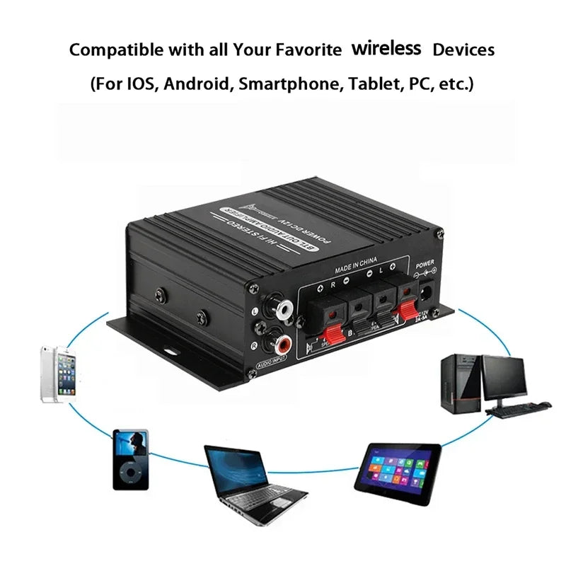 AK170 Mini Digital Power Audio Amplifier