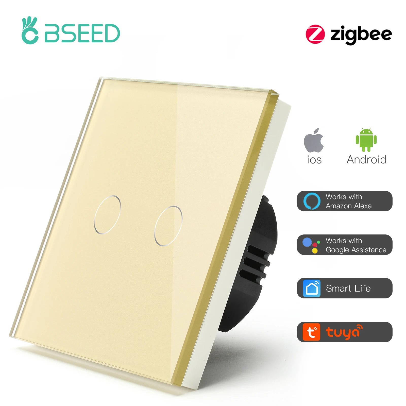 BSEED Zigbee Touch Light Switches