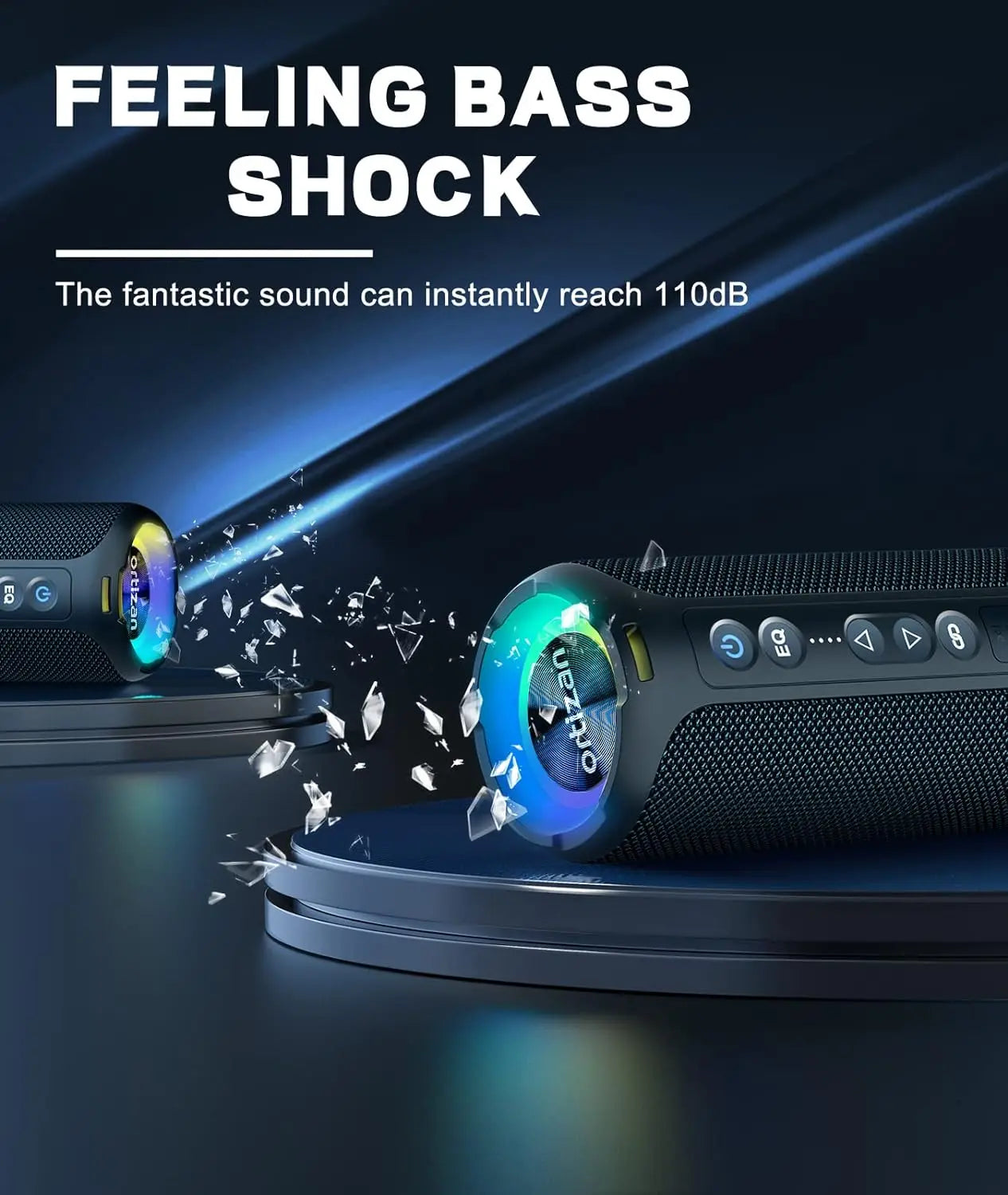 Ortizan 40W Bluetooth Speaker