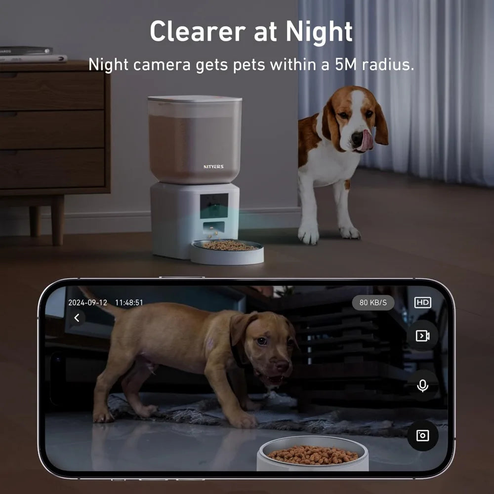 Automatic Dog Feeder with Camera