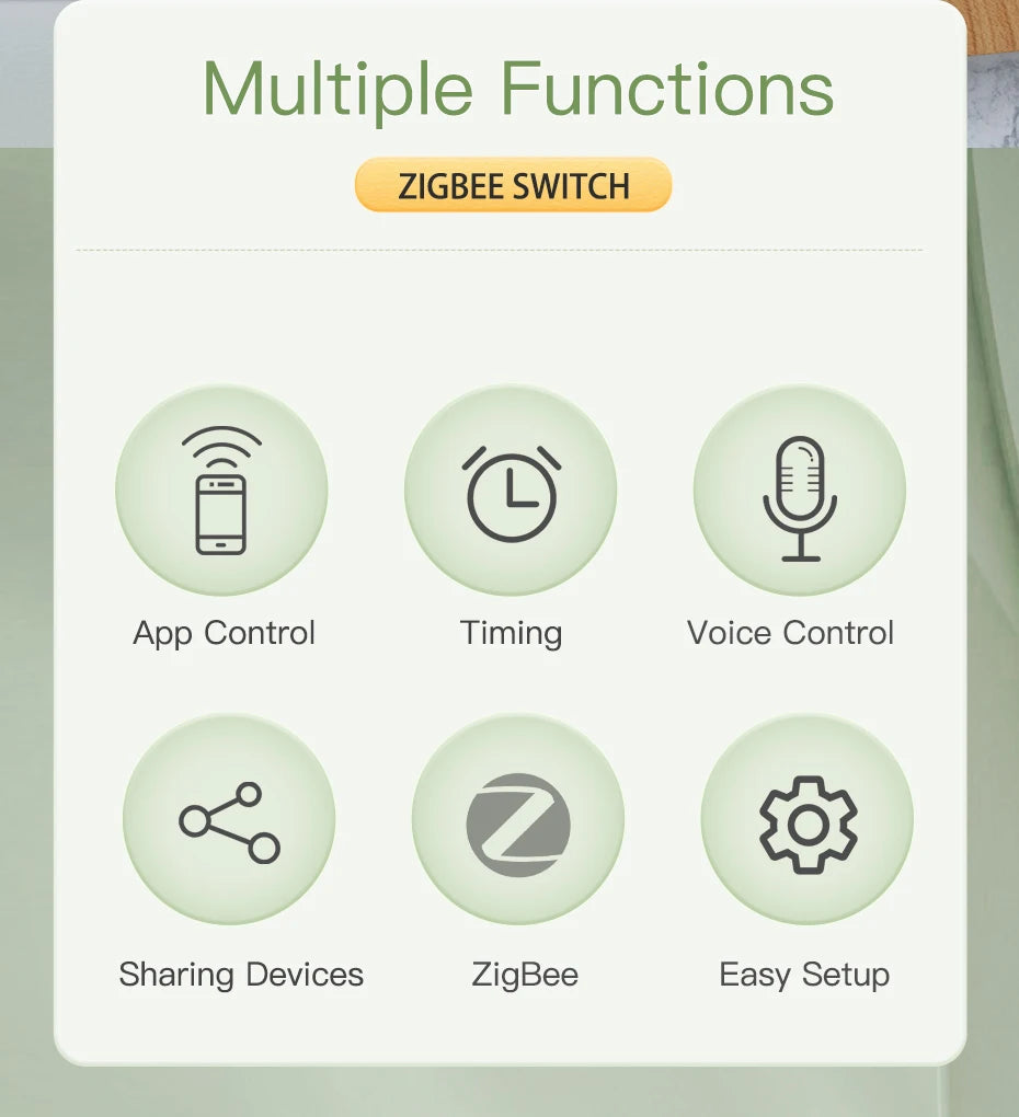 BSEED Zigbee Touch Light Switches