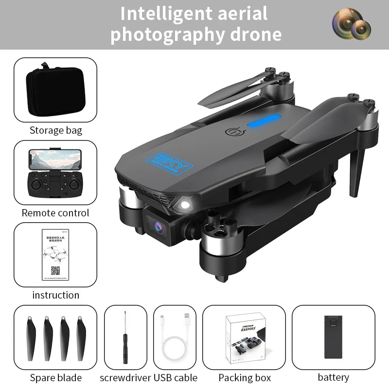 E88MAX Brushless HD Dual Camera Drone