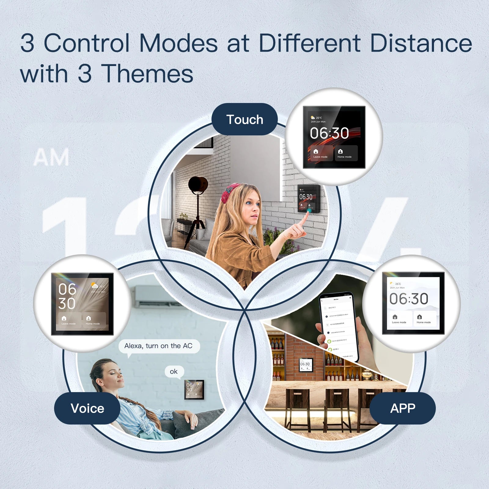 Tuya WiFi Smart Touch Screen Control Panel