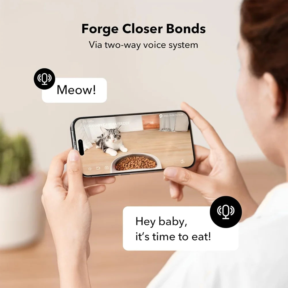Automatic Cat Feeder with Camera