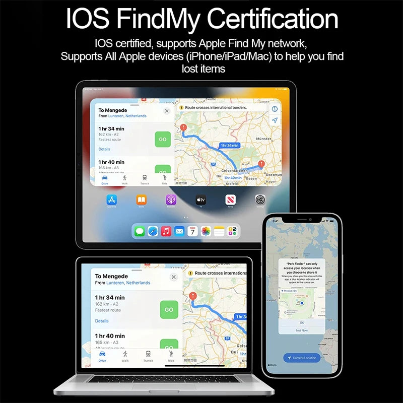 Mini Bluetooth GPS Tracker for Apple Find My – Smart Tag Locator