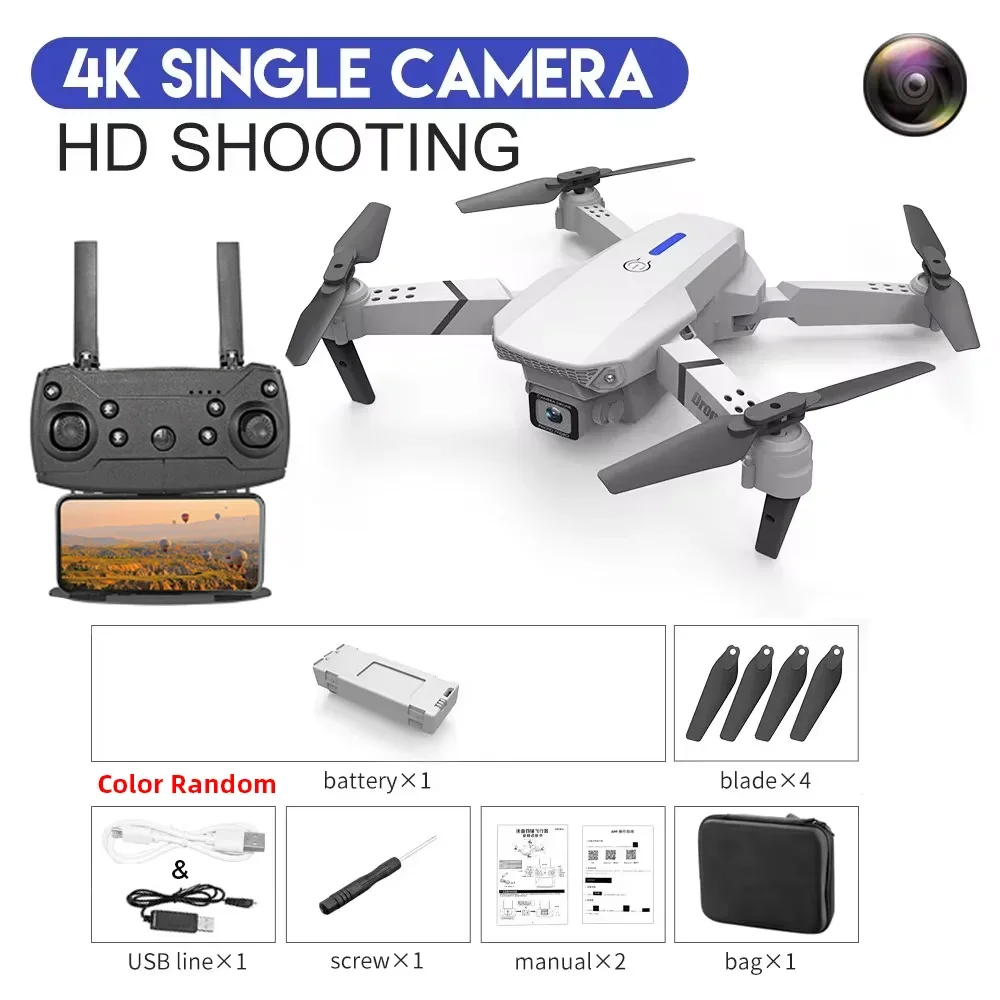 2025 E88 Pro WIFI FPV Drone