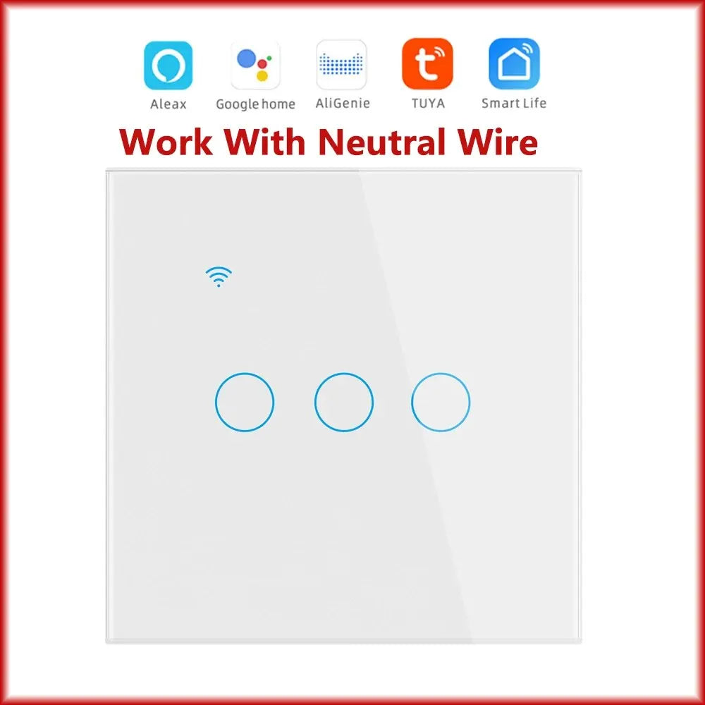 WiFi Smart Touch Wall Switch EU