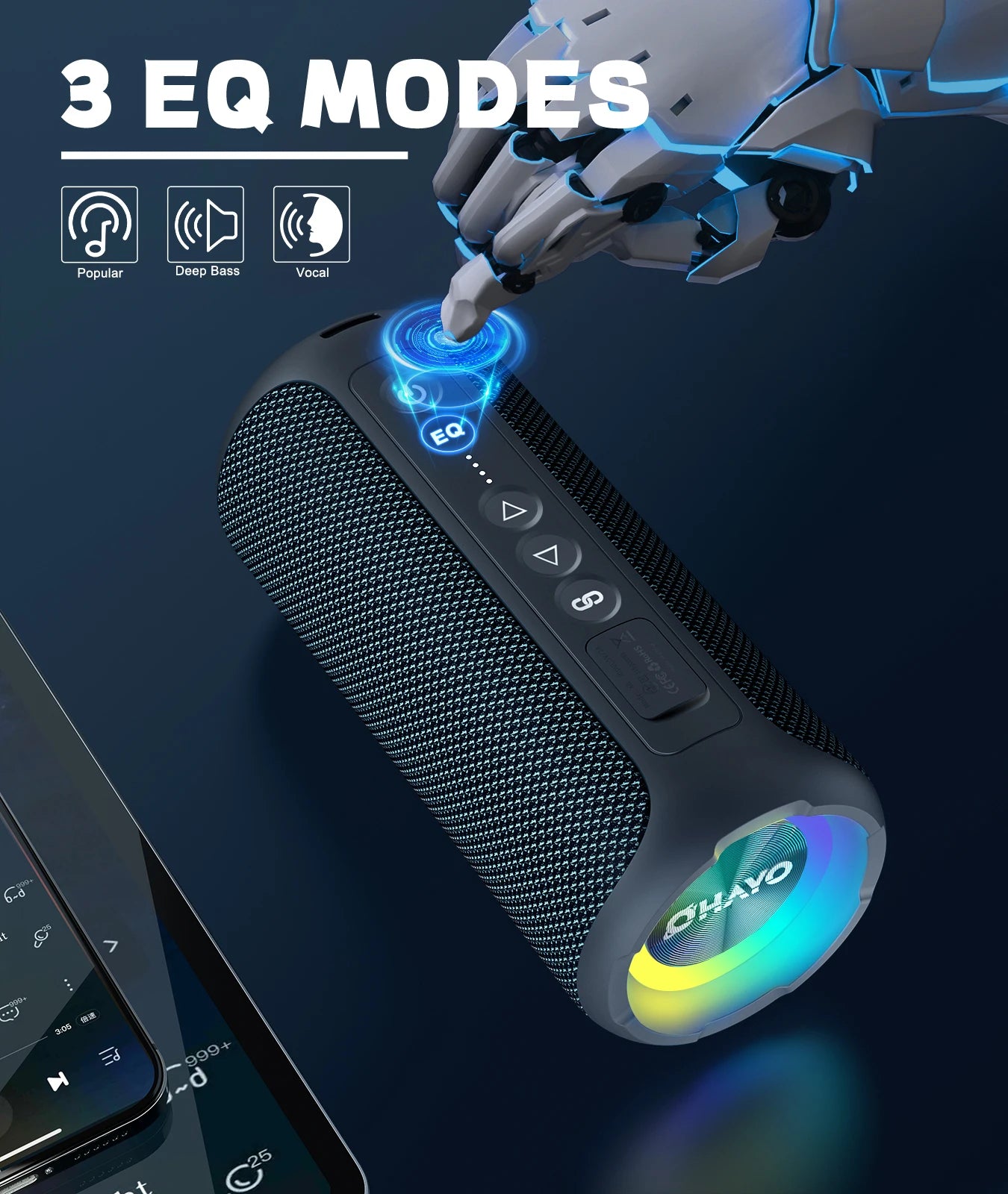 Ortizan 40W Bluetooth Speaker