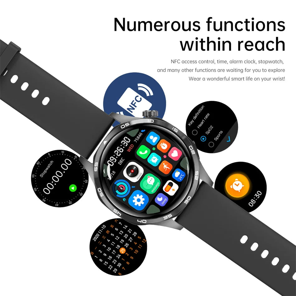 Huawei GT5 Pro Smartwatch – GPS, NFC, AMOLED, Bluetooth Call, IP67 Waterproof