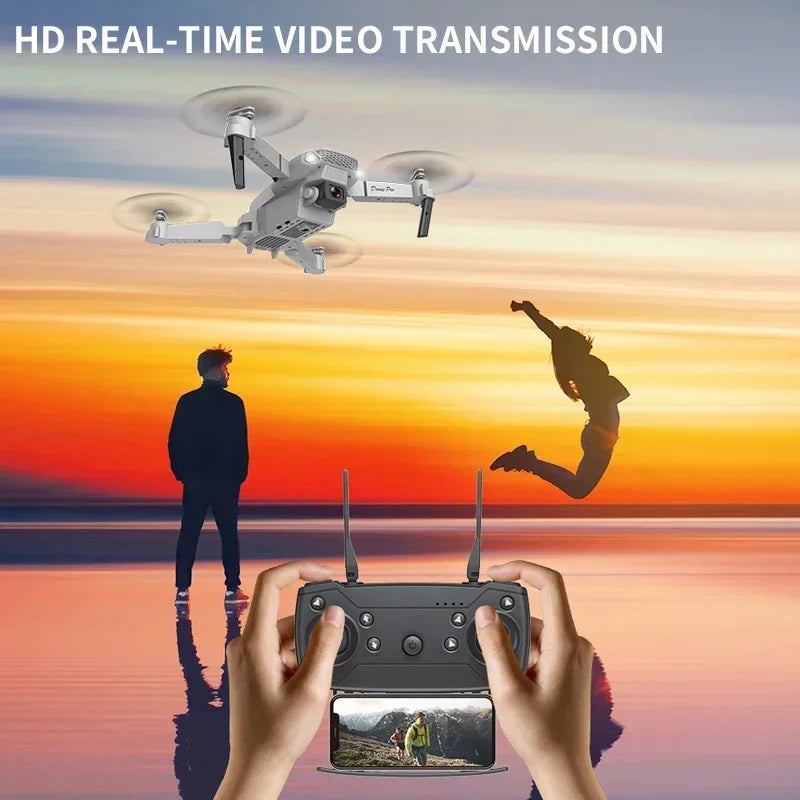 E88 Pro FPV Drone – 4K/1080P HD Camera, WiFi, Foldable RC Quadcopter