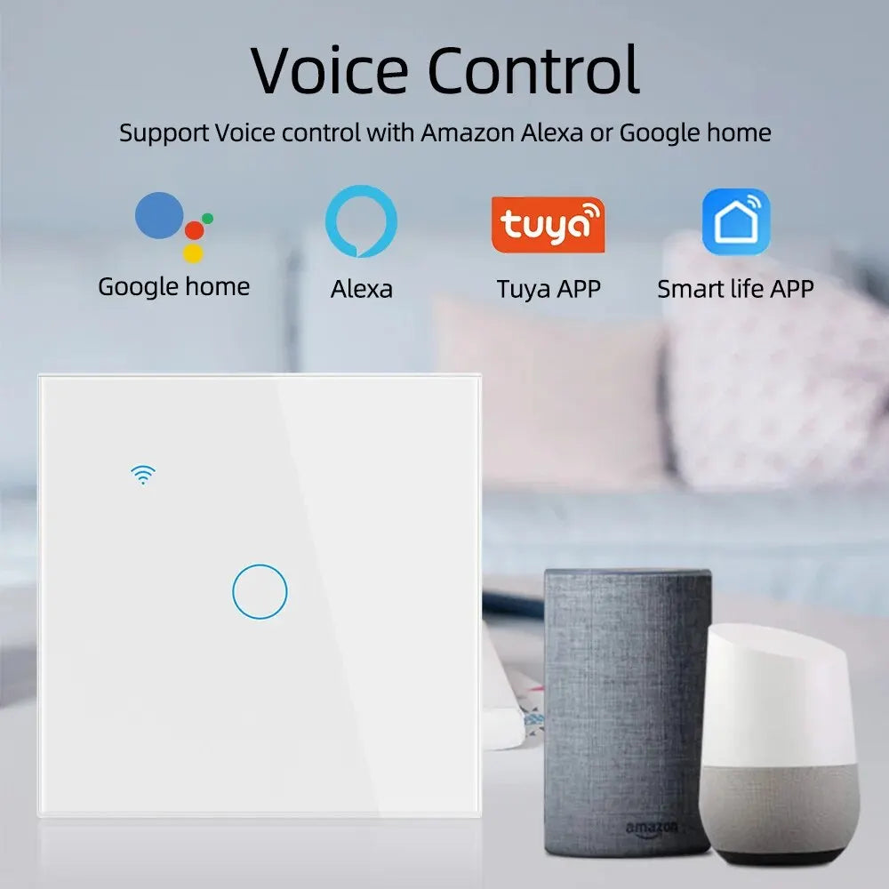 WiFi Smart Touch Wall Switch EU
