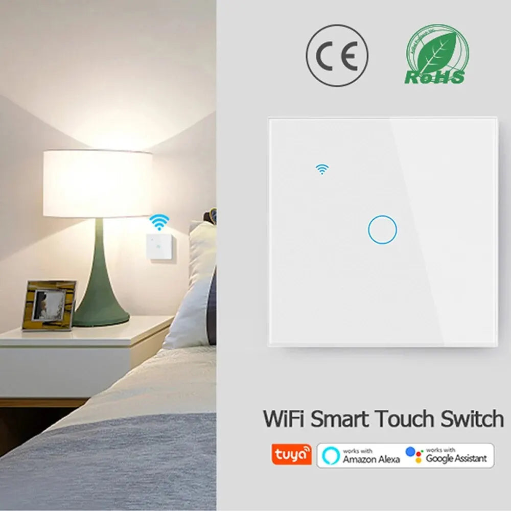 WiFi Smart Touch Wall Switch EU