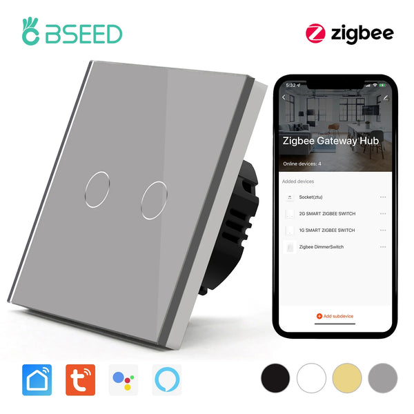 BSEED Zigbee Touch Light Switches